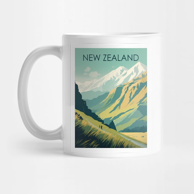 NEW ZEALAND by MarkedArtPrints